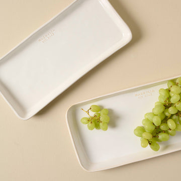 Magnolia Est. Ceramic Rectangular Platter