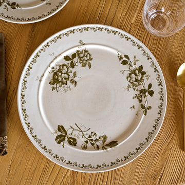 Heirloom Garden Floral Plate