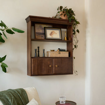 Dylan Wall Shelf with Doors