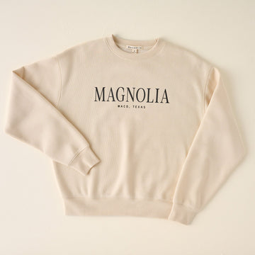 Magnolia Ivory Soft Fleece Sweatshirt