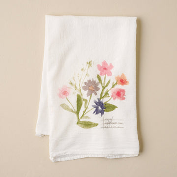 Magnolia Wildflower Mix Tea Towel