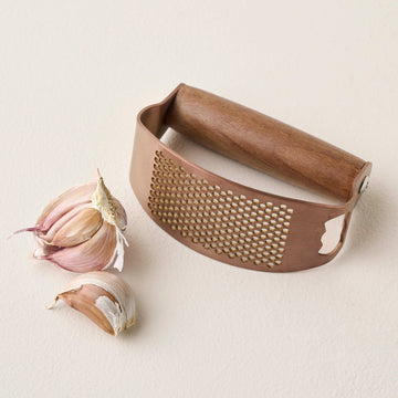 Copper and Walnut Garlic Rocker