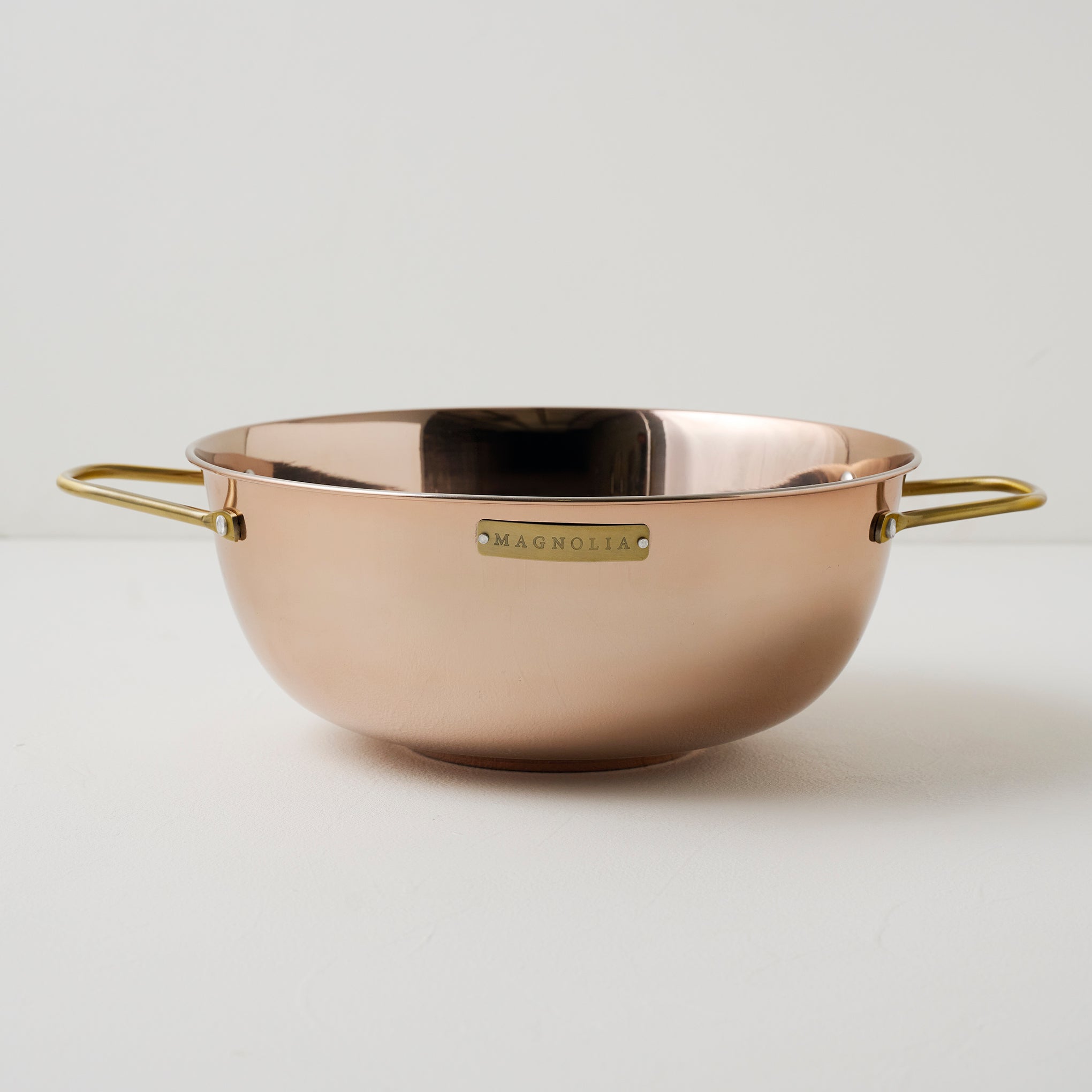 Magnolia Copper Mixing Bowl Set of Three