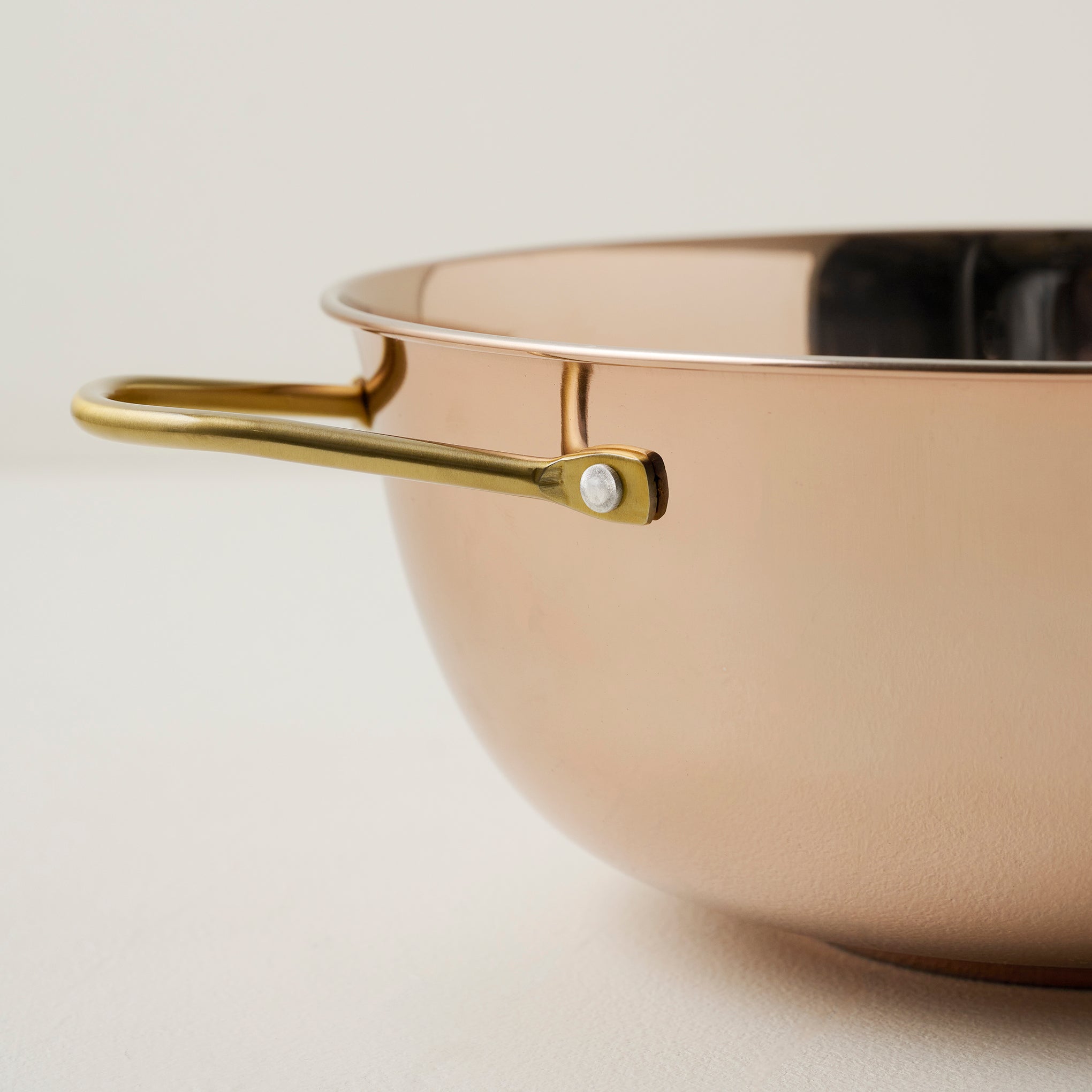 Magnolia Copper Mixing Bowl Set of Three