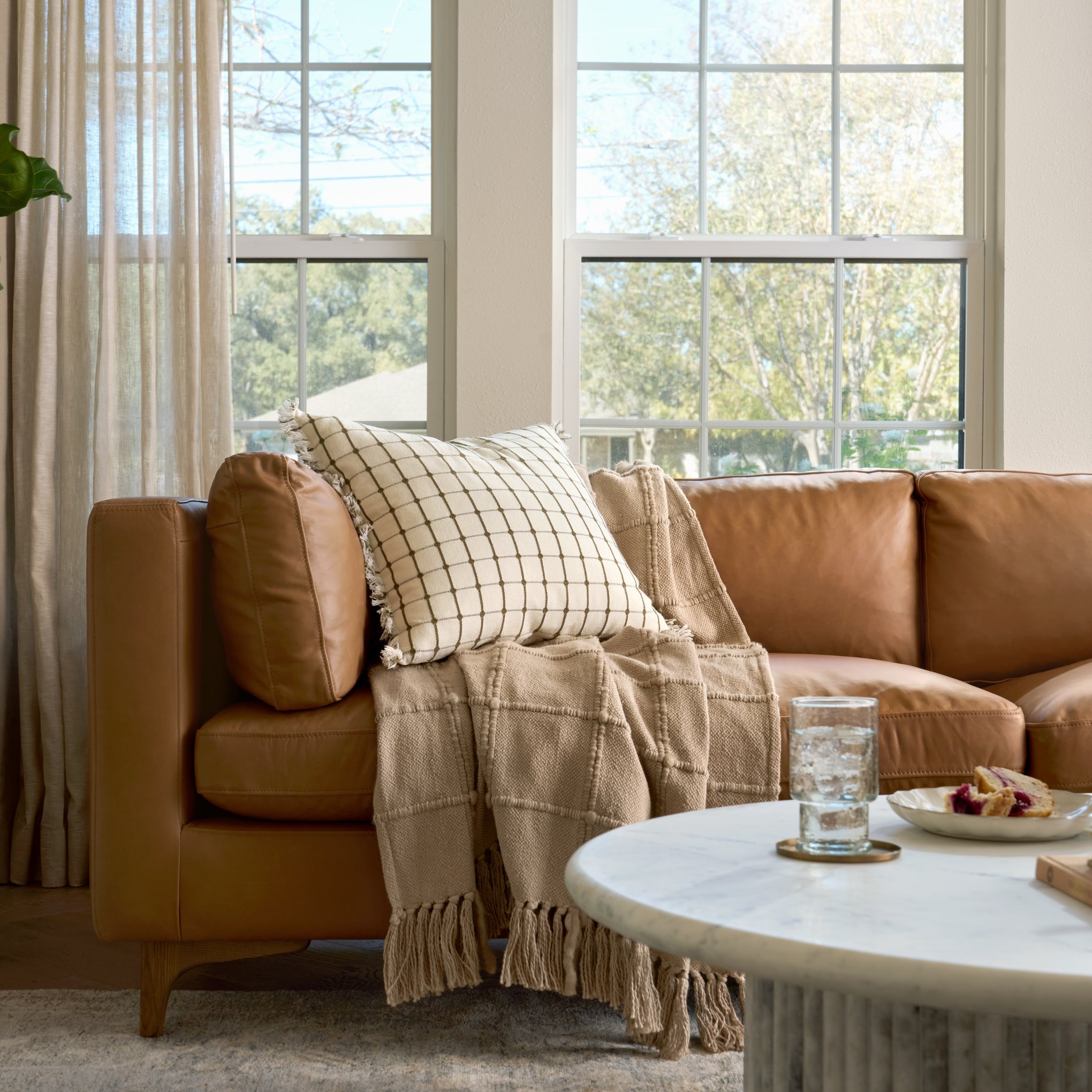 Juniper Leather Sofa