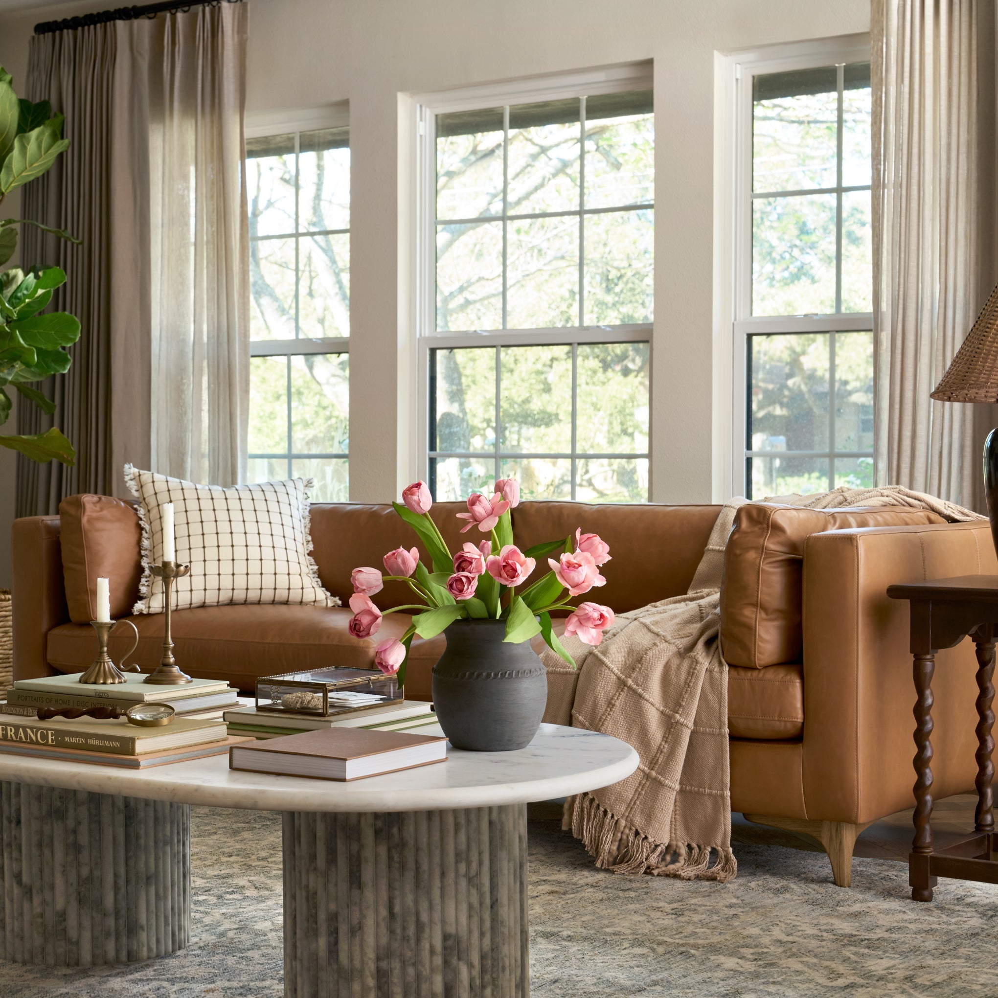 Juniper Leather Sofa