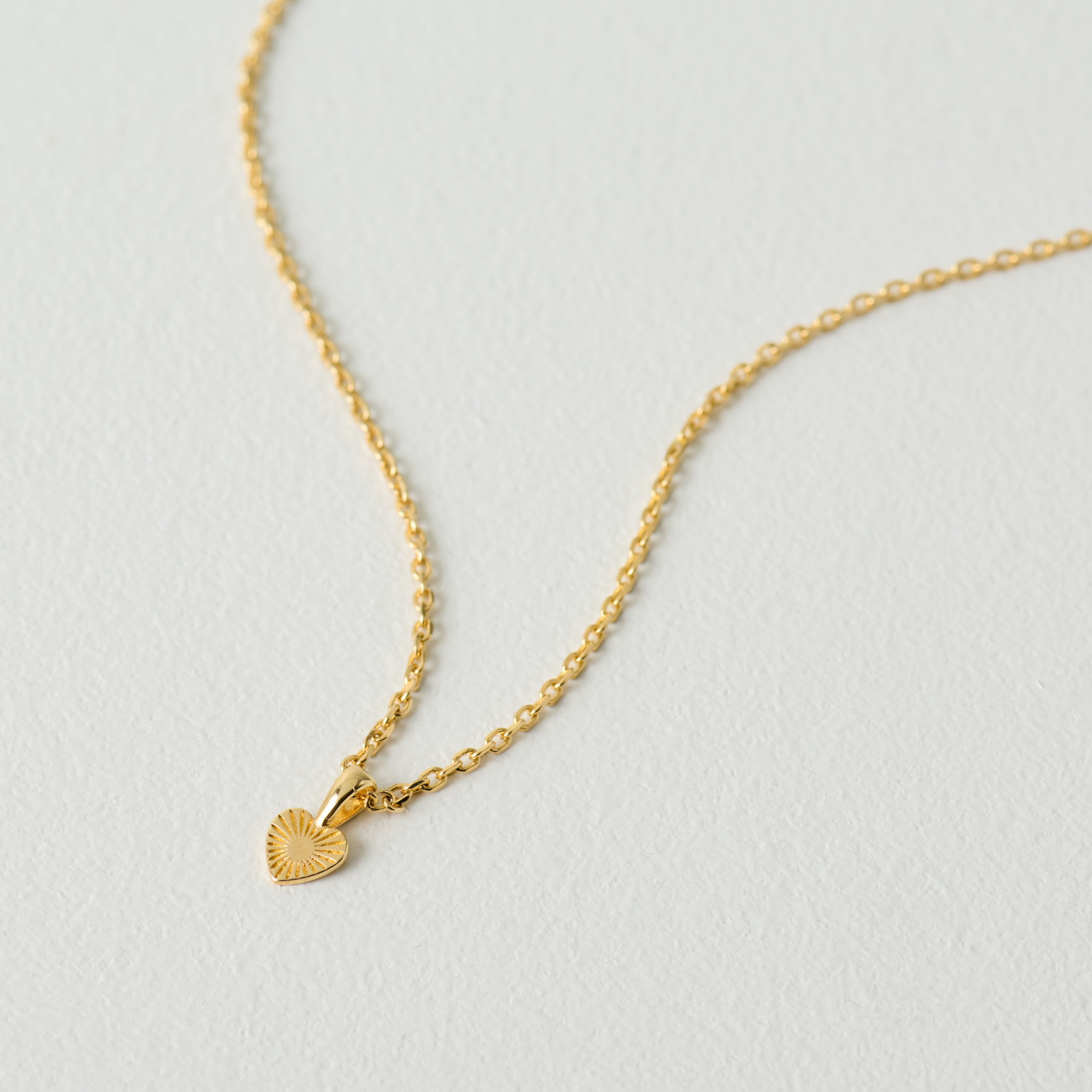 Mini Heart Pendant Necklace