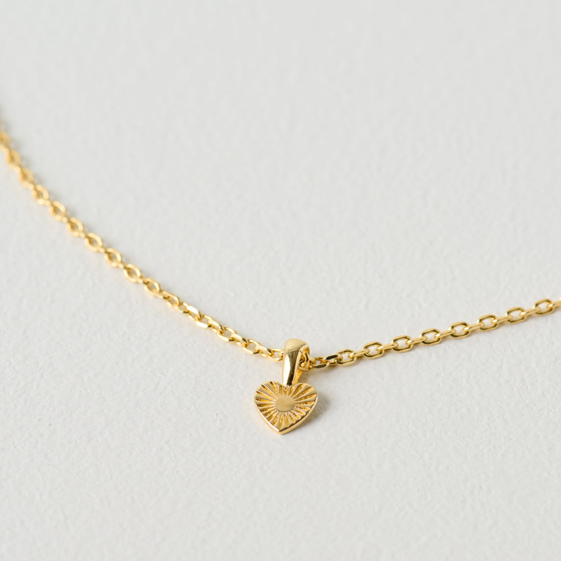 Mini Heart Pendant Necklace