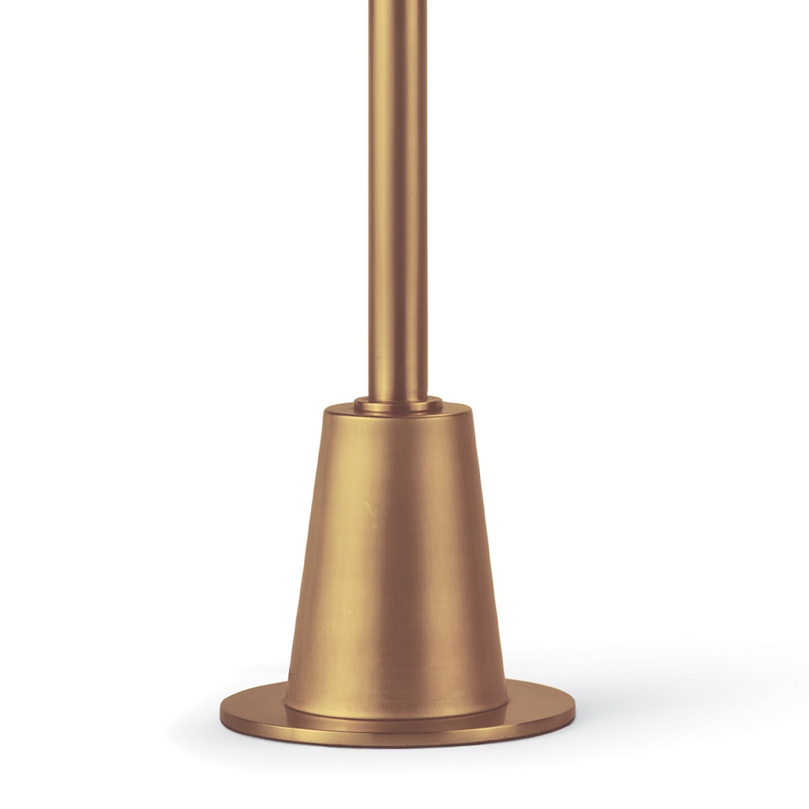 Linear Natural Brass Task Lamp
