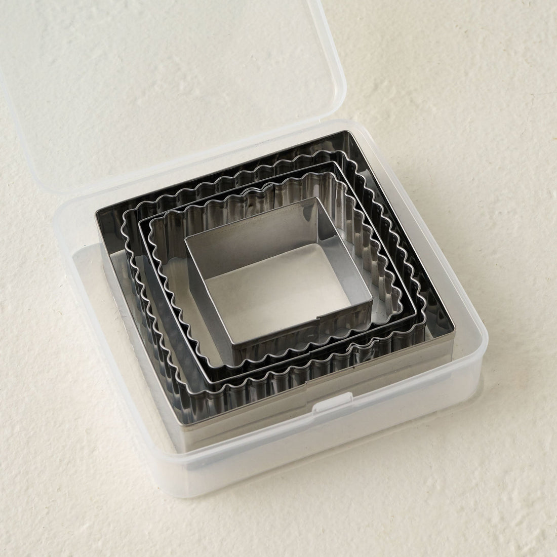 Scalloped Square Cookie Cutter Set