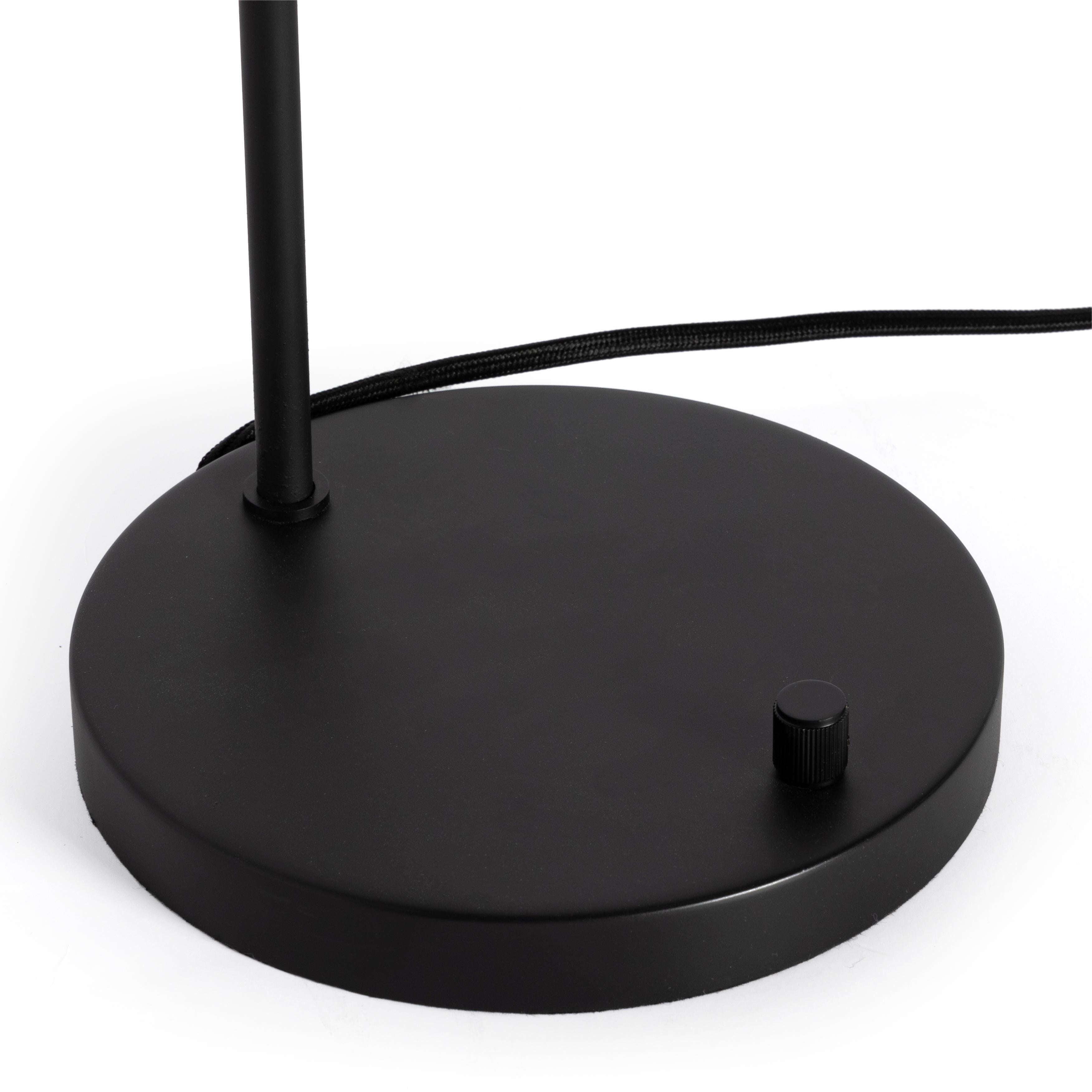 Gibson Task Lamp with Leather Shade