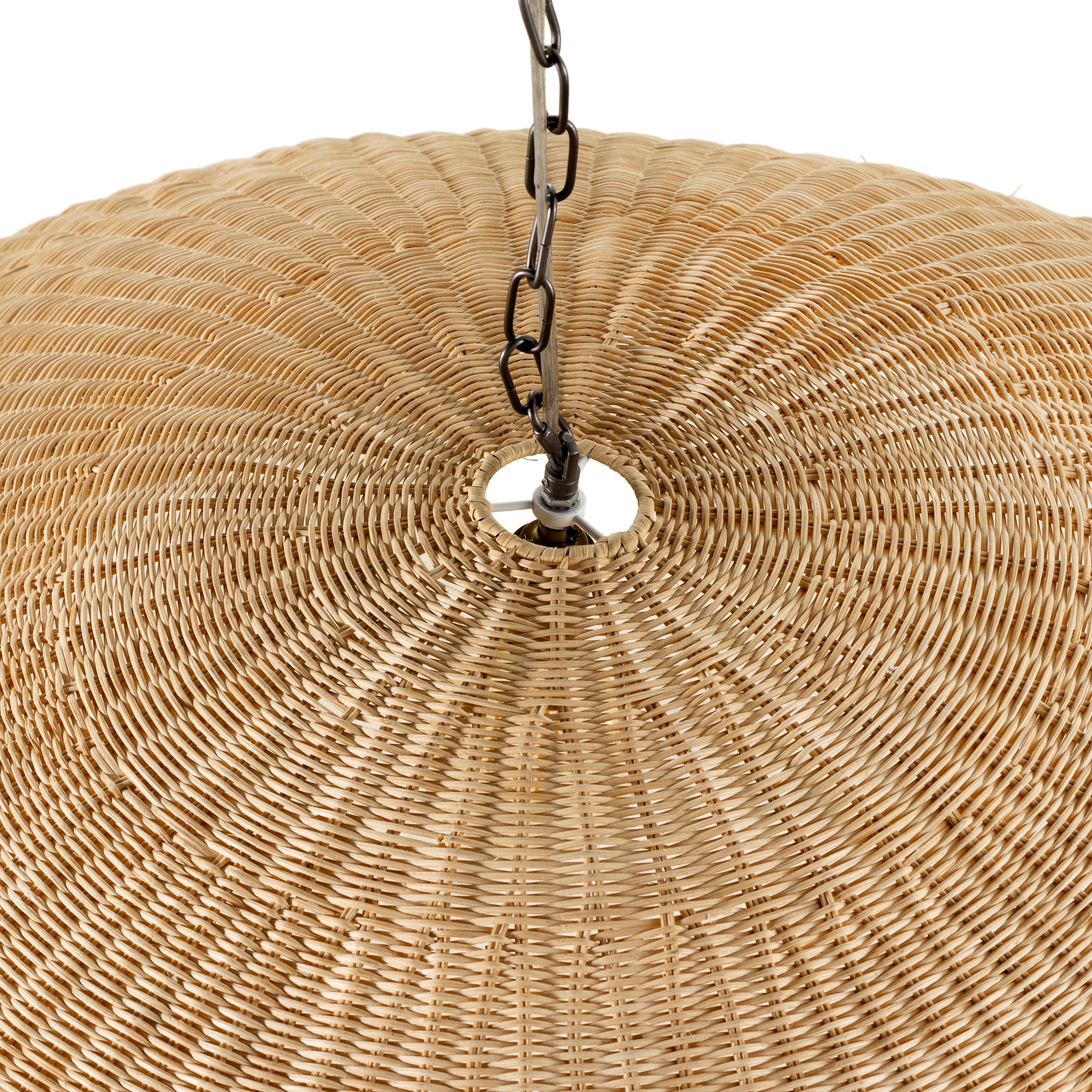 Hazel Rattan Pendant