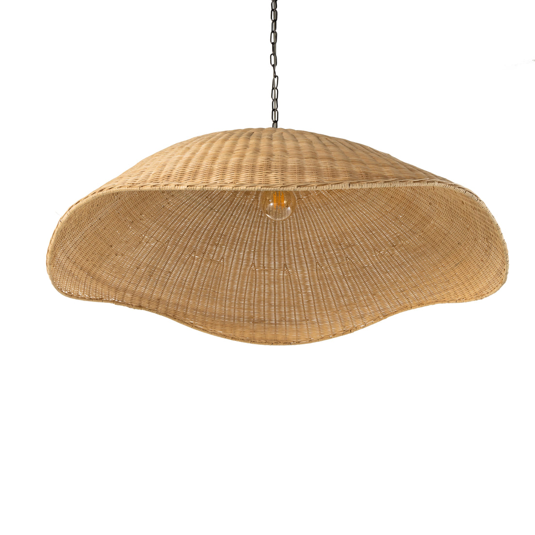 Hazel Rattan Pendant