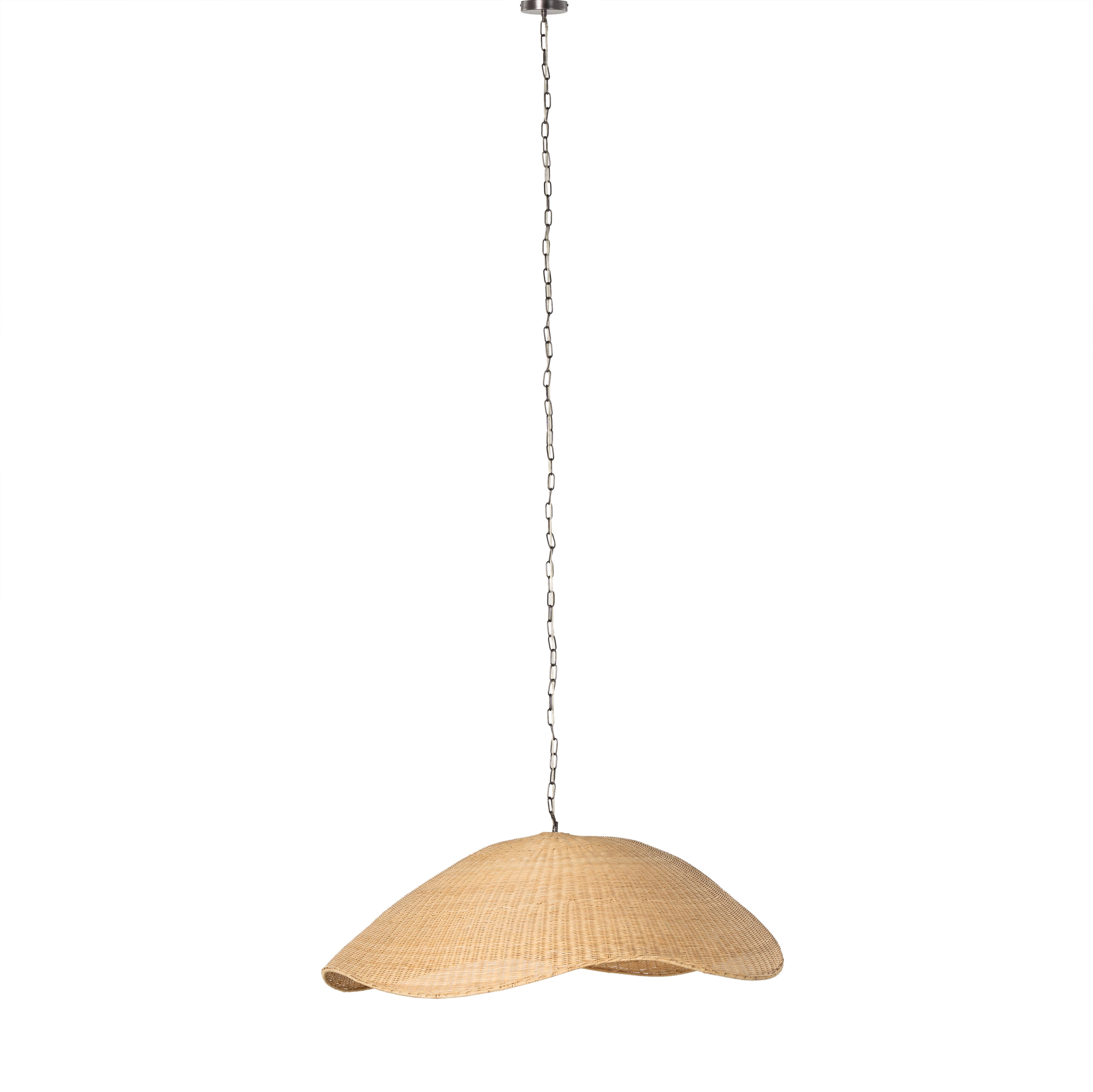 Hazel Rattan Pendant