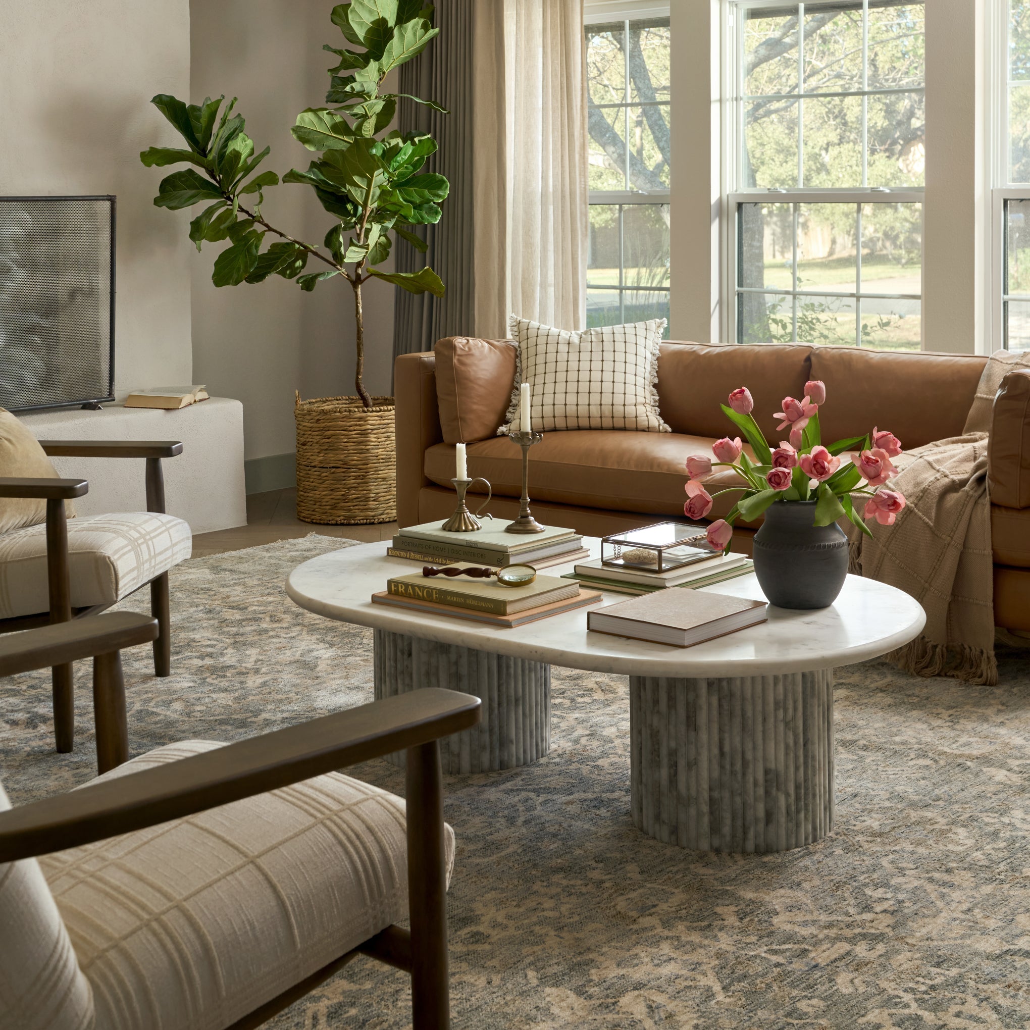 Deco Marble Coffee Table
