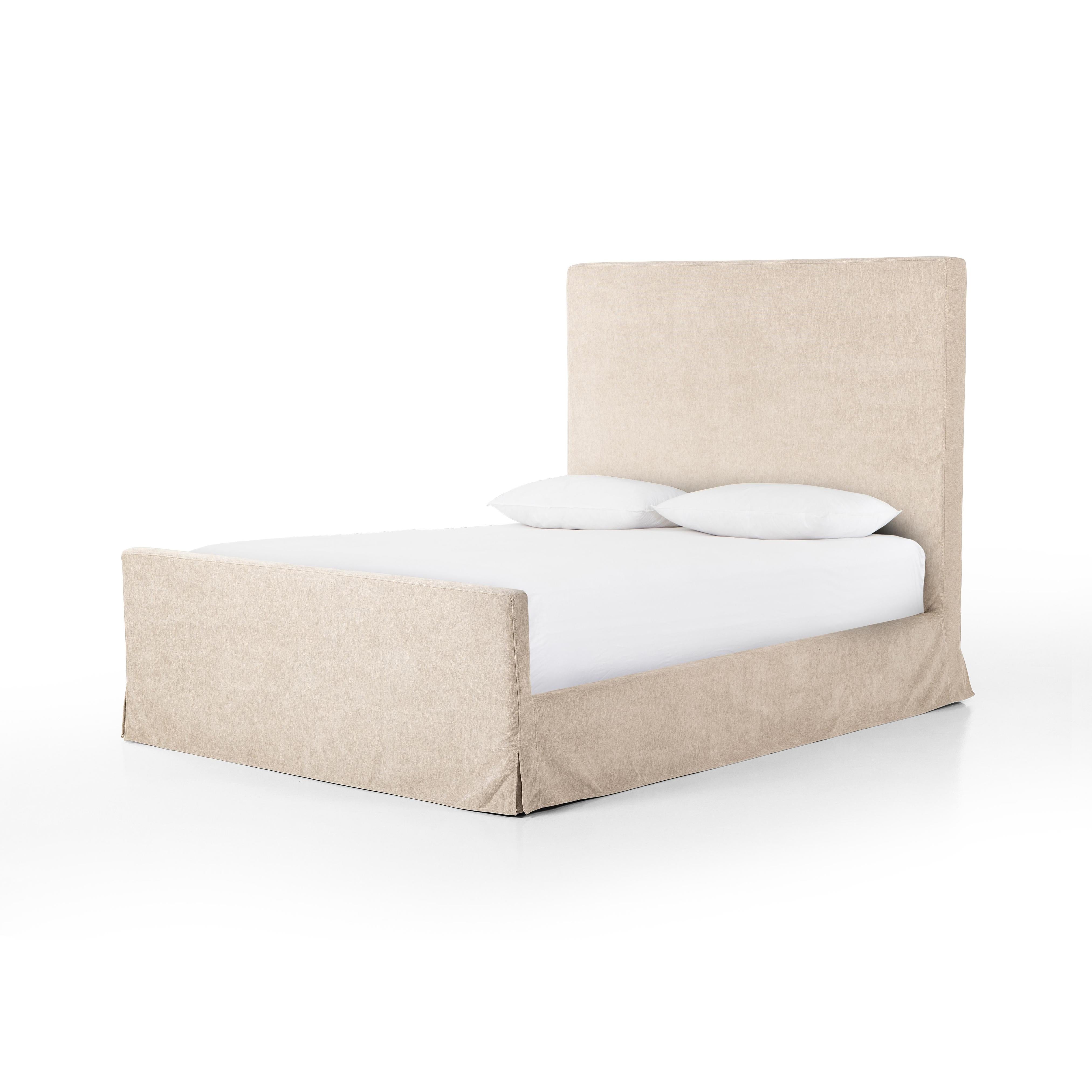 Sabine Slipcover Bed