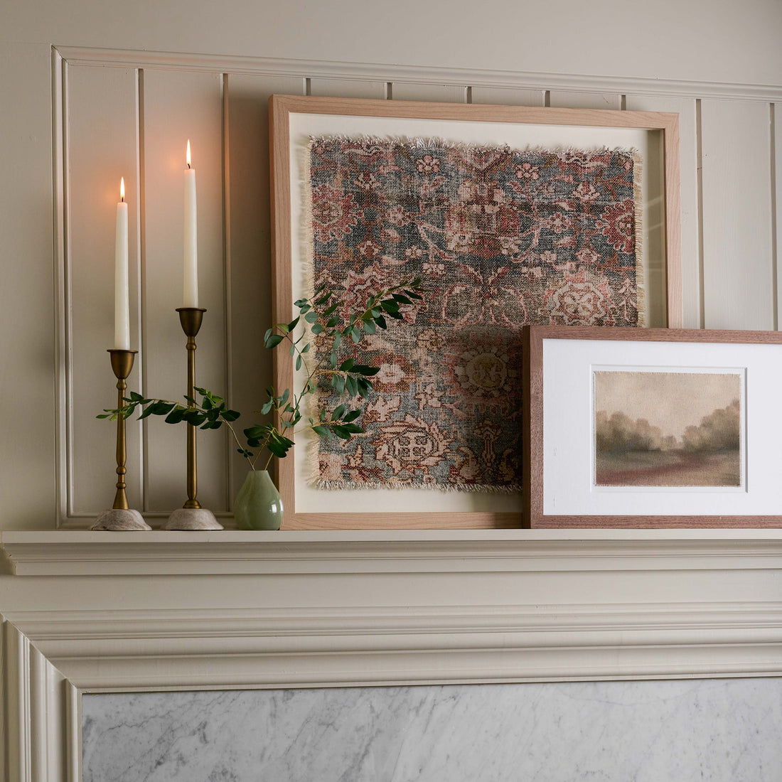Marbella Framed Textile