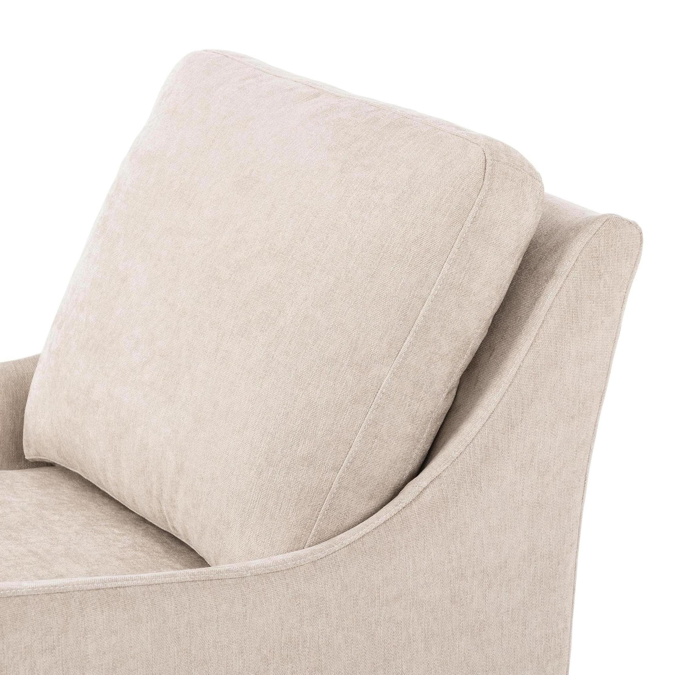 Sabine Slipcover Swivel Chair