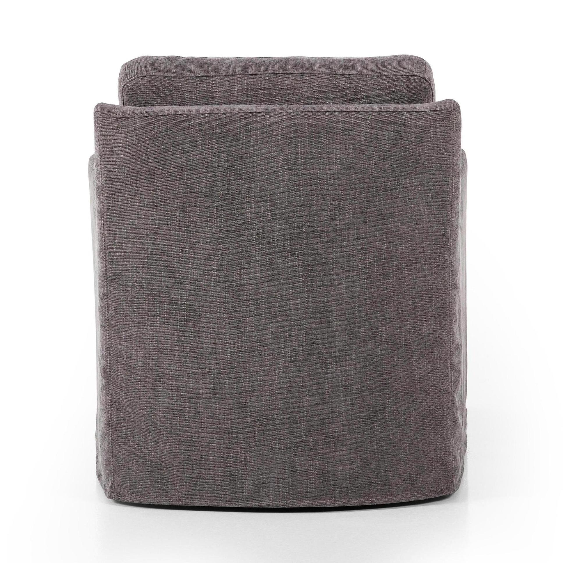 Sabine Slipcover Swivel Chair