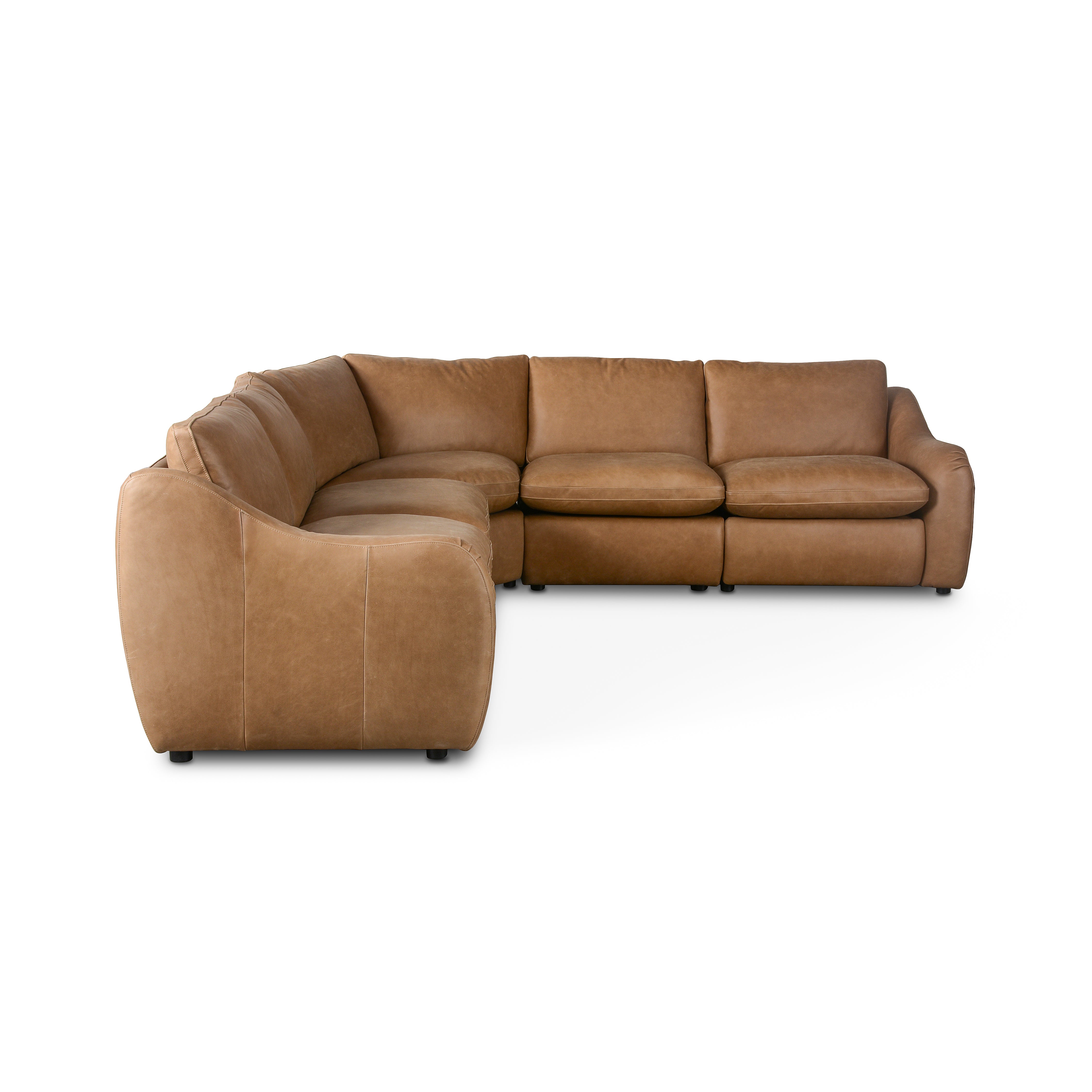 Chase Power Reclining 5-Piece Sectional