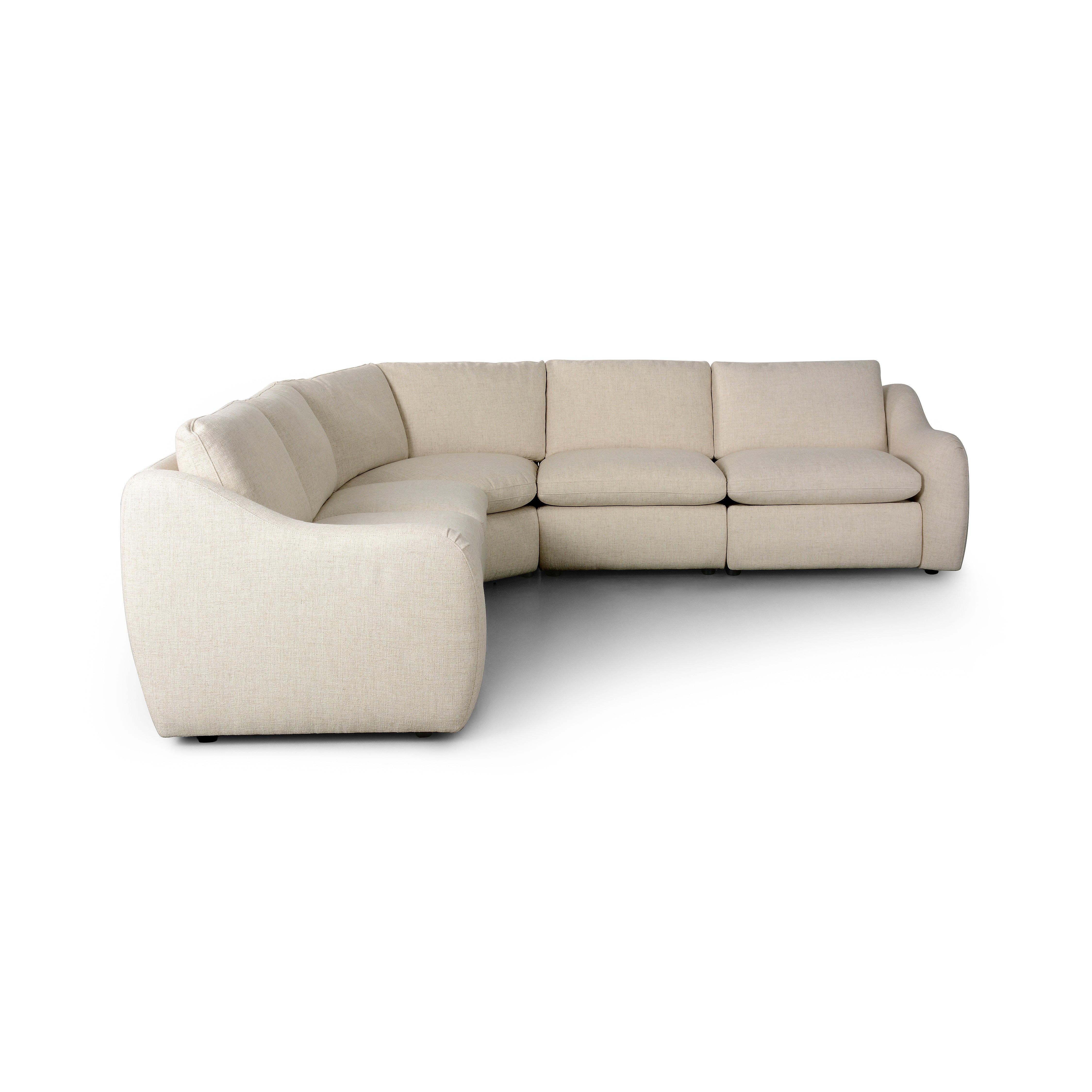 Chase Power Reclining 5-Piece Sectional