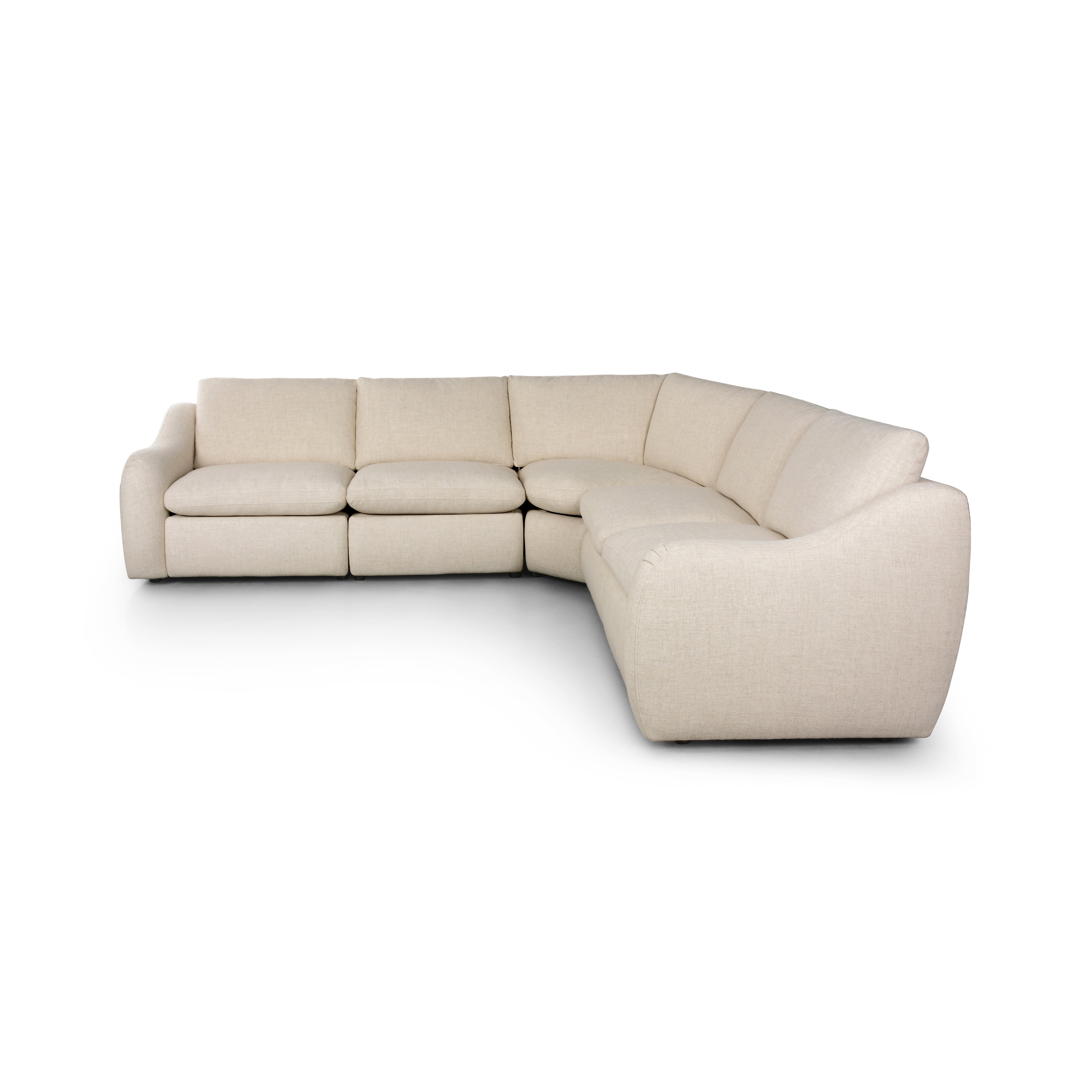 Chase Power Reclining 5-Piece Sectional