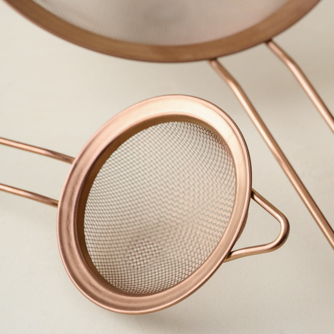 Copper Sieves Set of 3