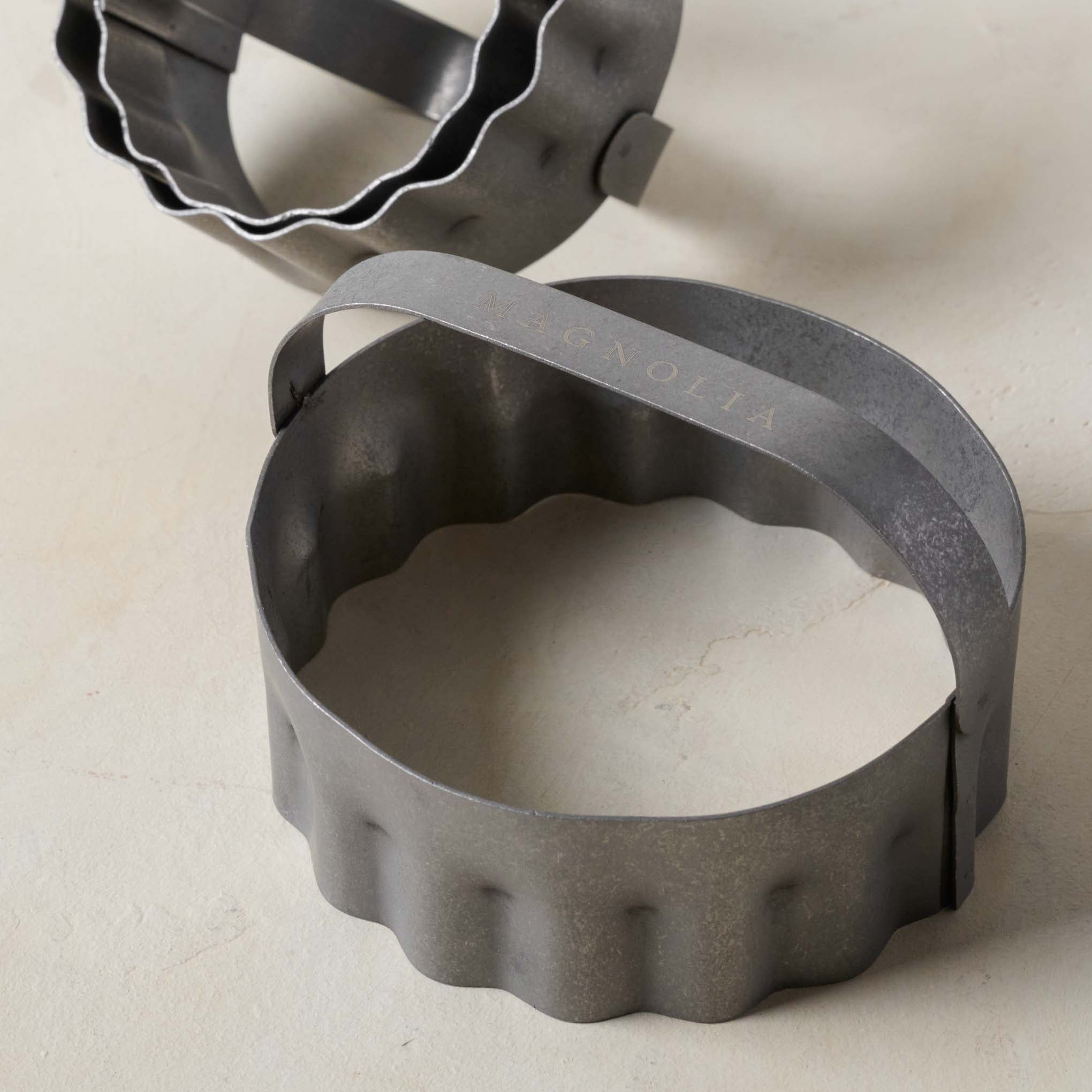 Magnolia Fluted Biscuit Cutters
