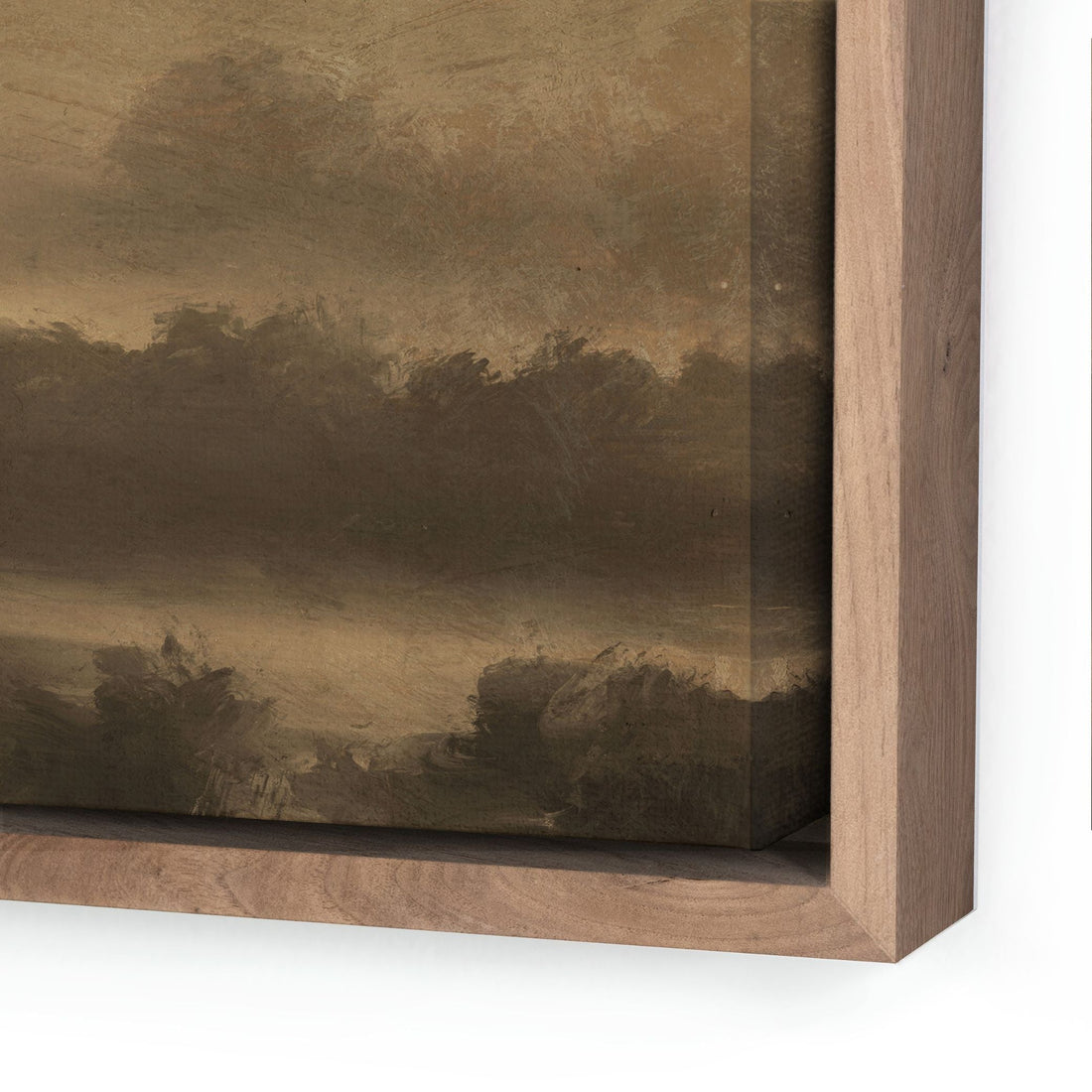 La Terre by Dan Hobday - Rustic Walnut Floater