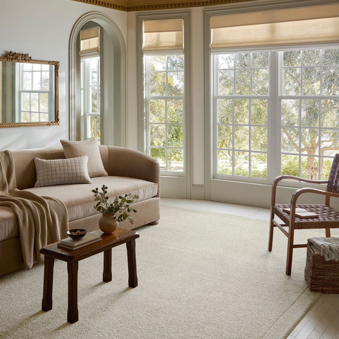 Henley Ivory Silver Rug