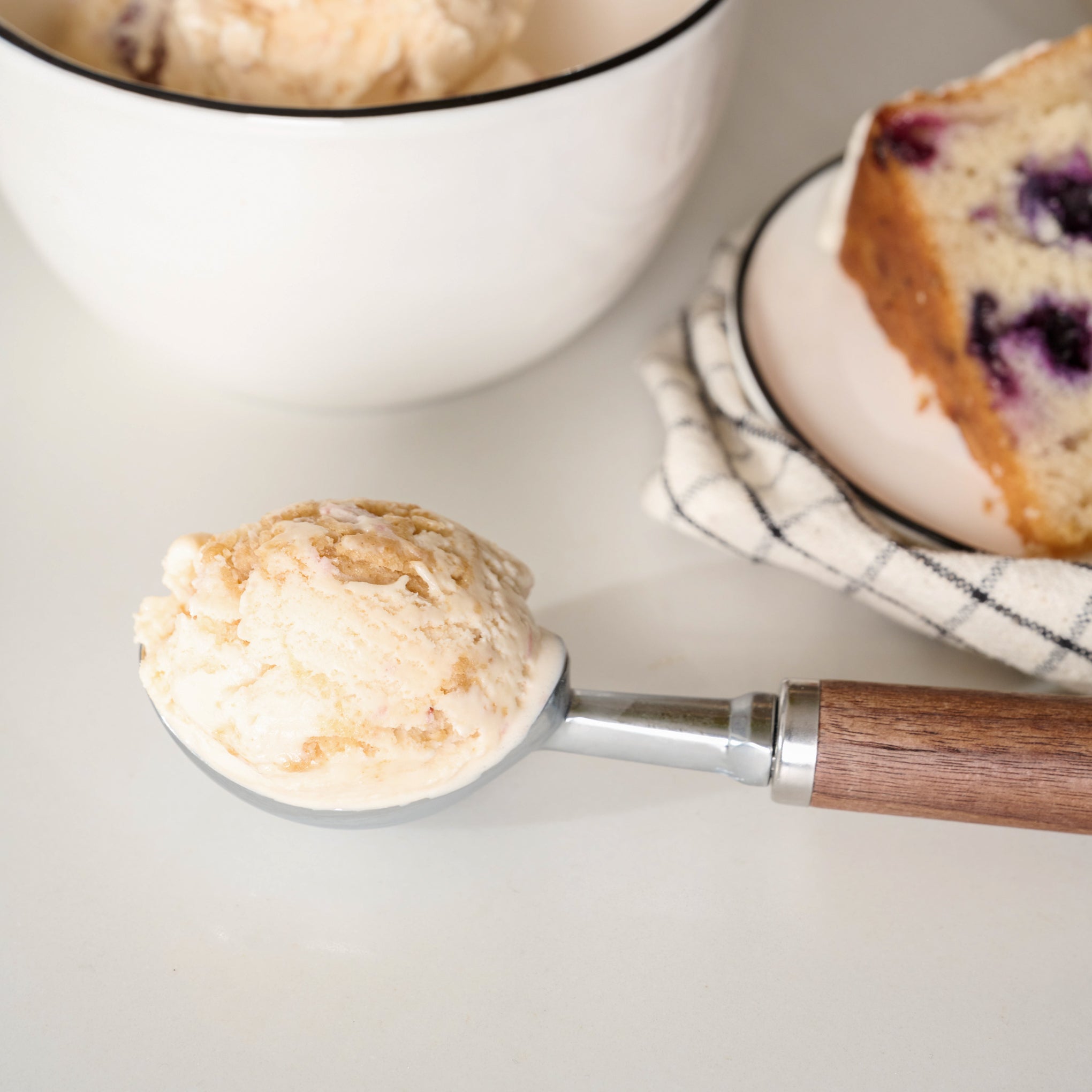 Gristmill Collection Walnut Ice Cream Scoop