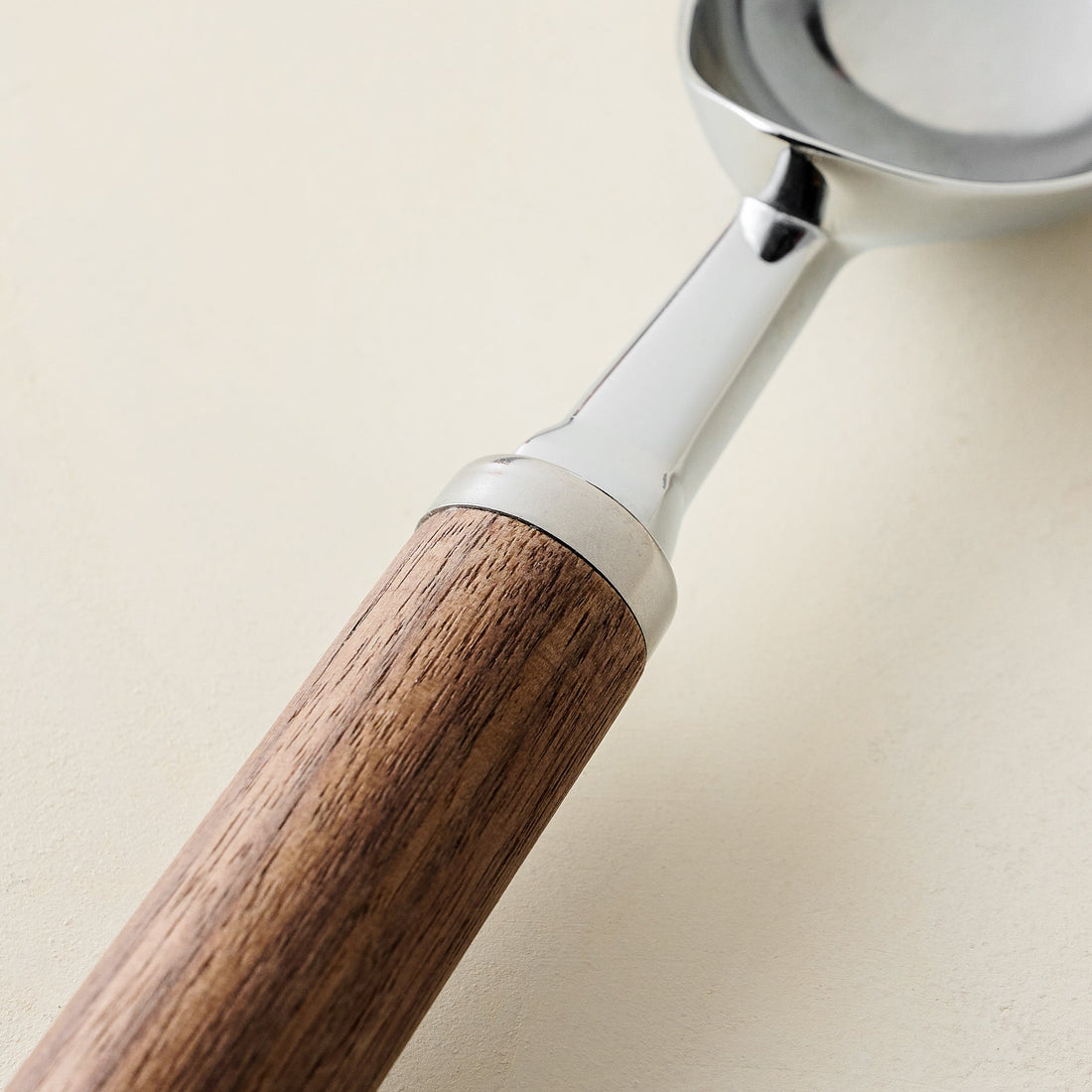 Gristmill Collection Walnut Ice Cream Scoop