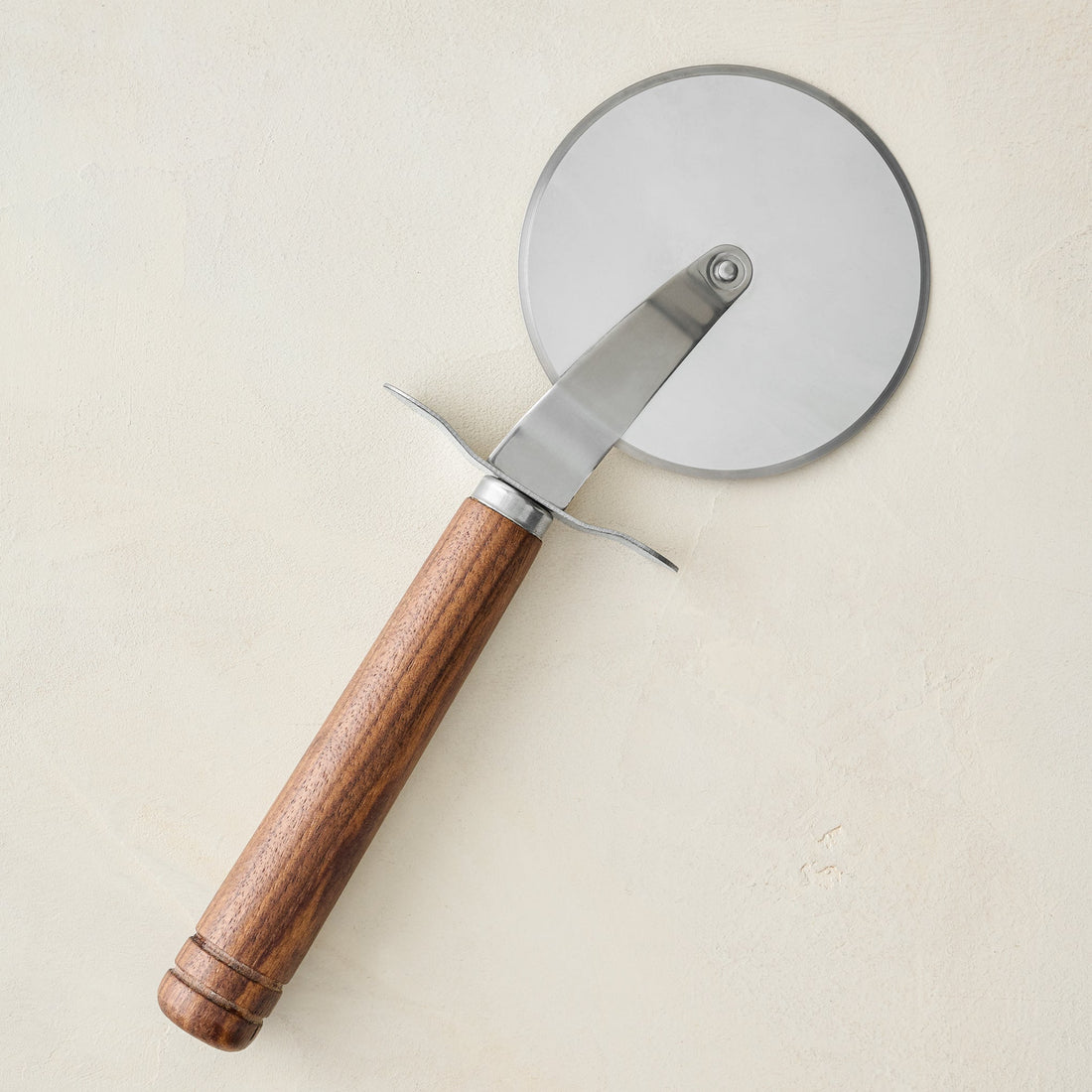 Gristmill Collection Walnut Handle Pizza Cutter