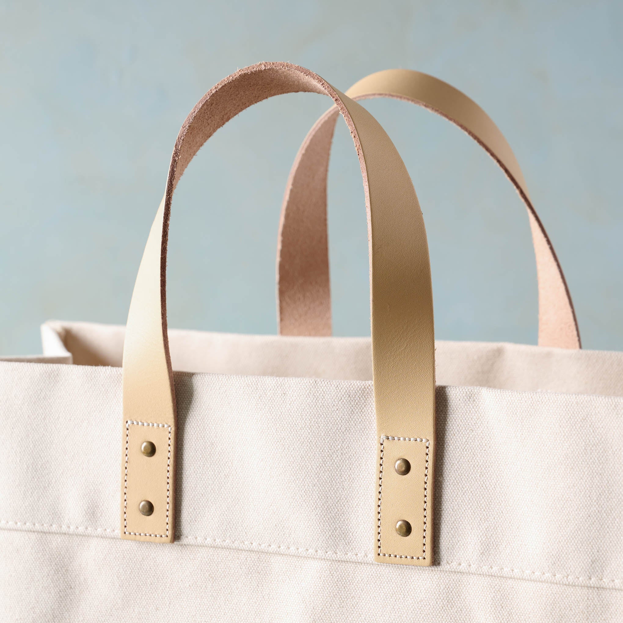 Magnolia Cora Script Large Canvas Tote