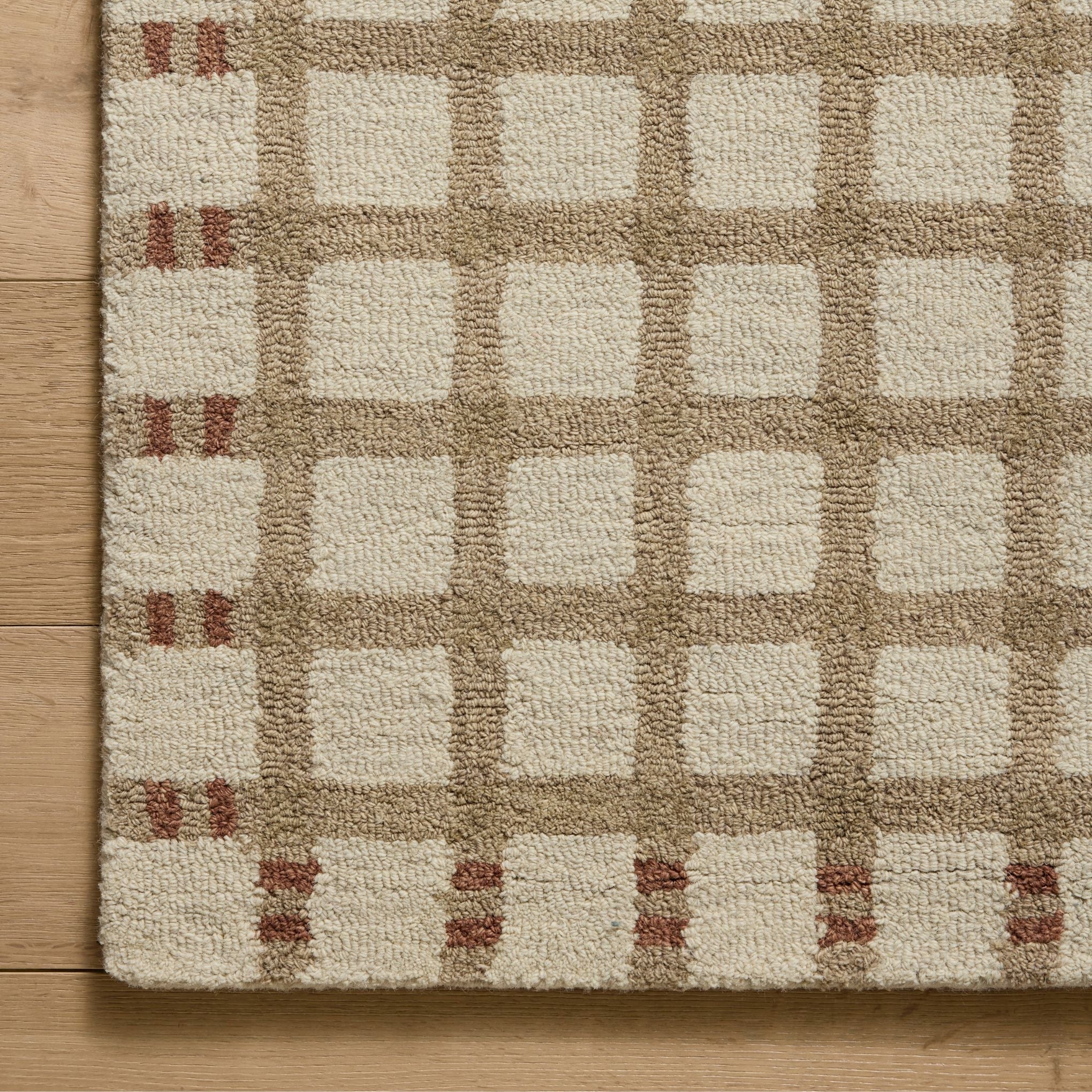 Waylon Natural Rust Rug