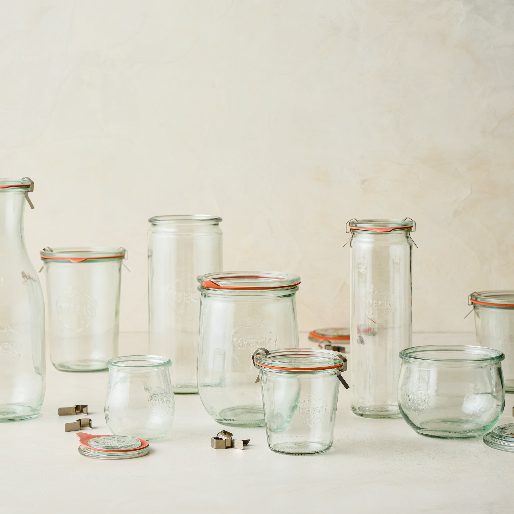 Weck 908 1 L Cylindrical Jar