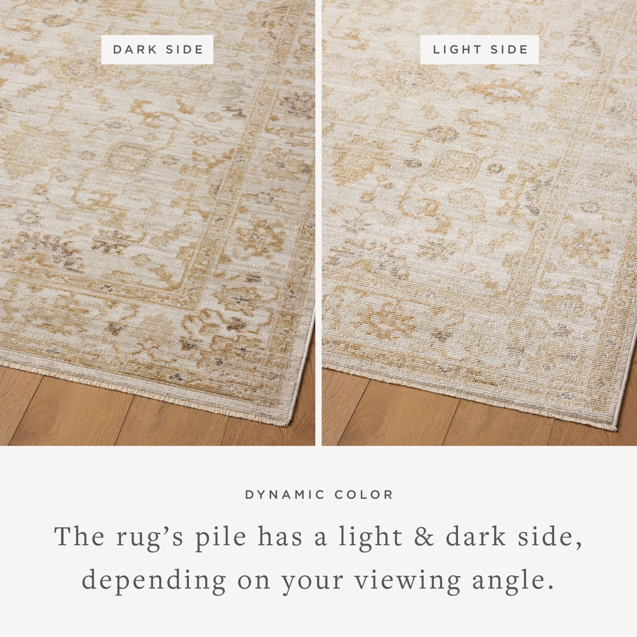 Pace Natural Gold Rug
