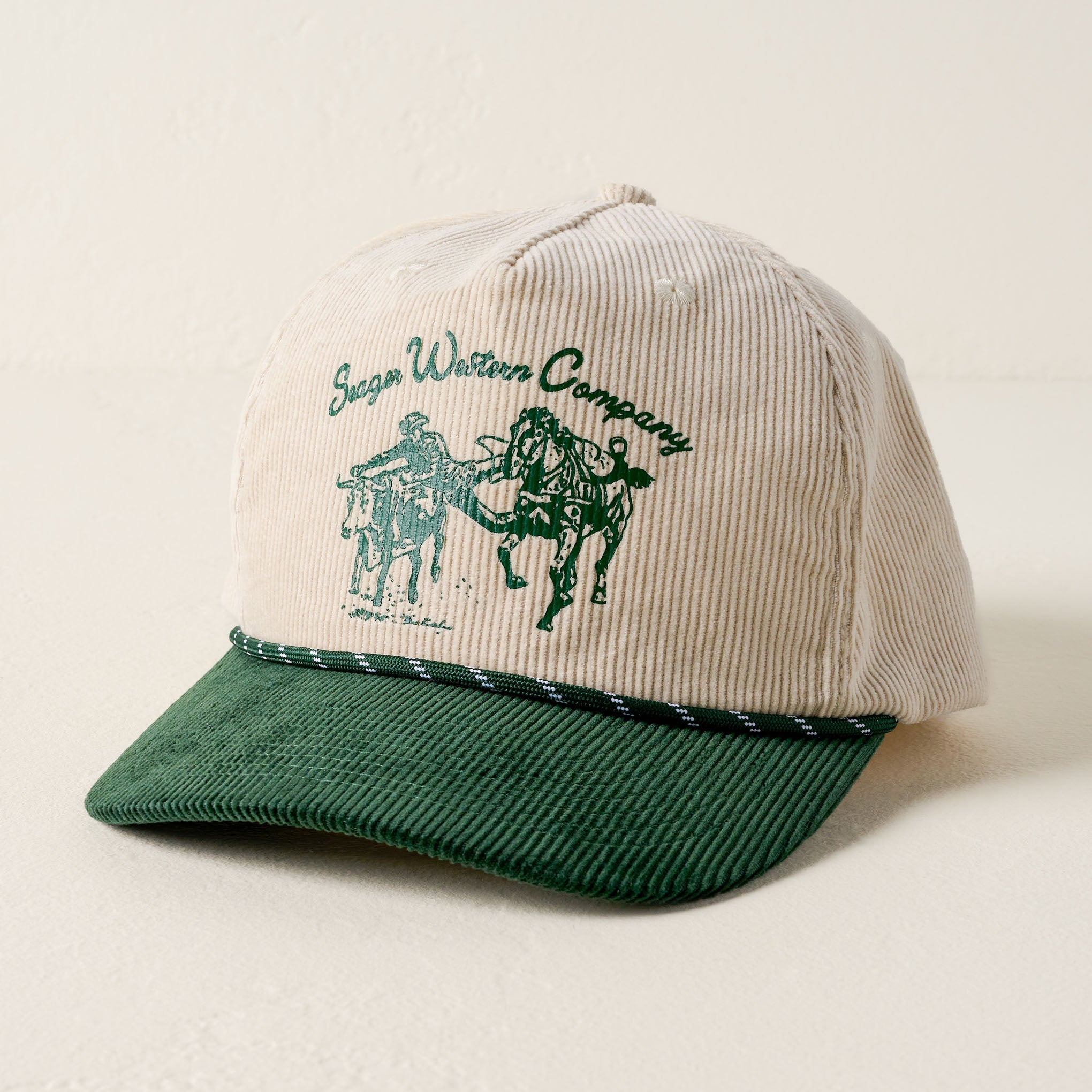 Seager Los Rios Natural Green Hat