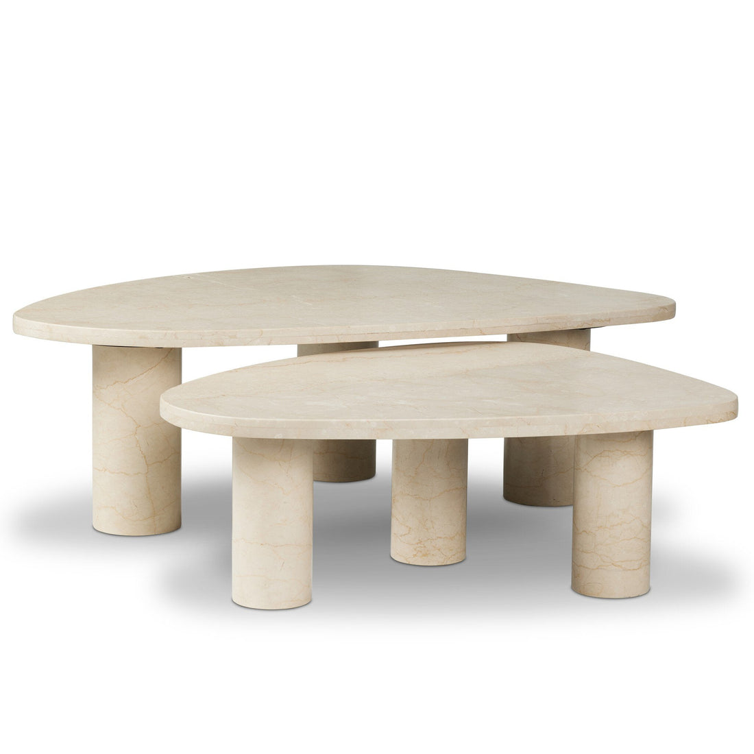 Aurora Marble Nesting Coffee Table