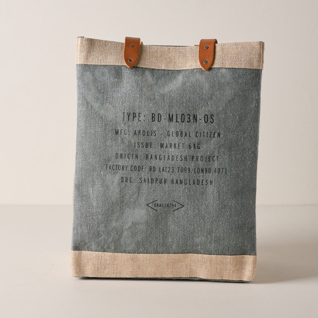 Chambray Magnolia Market Tote
