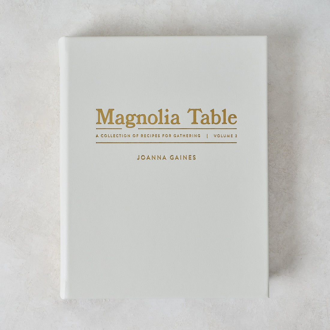 Leather Bound Magnolia Table Cookbook, Volume 2