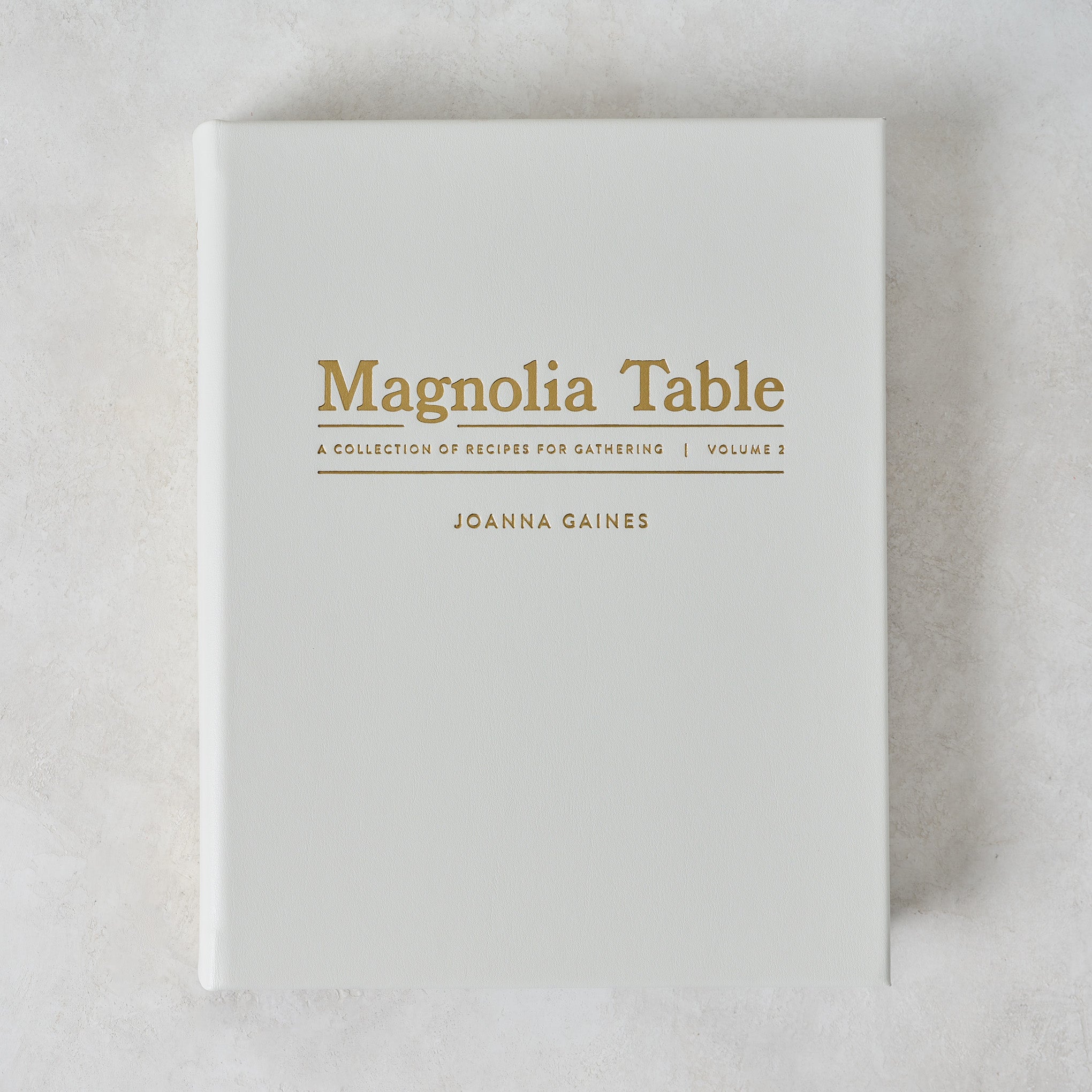 Leather Bound Magnolia Table Cookbook, Volume 2