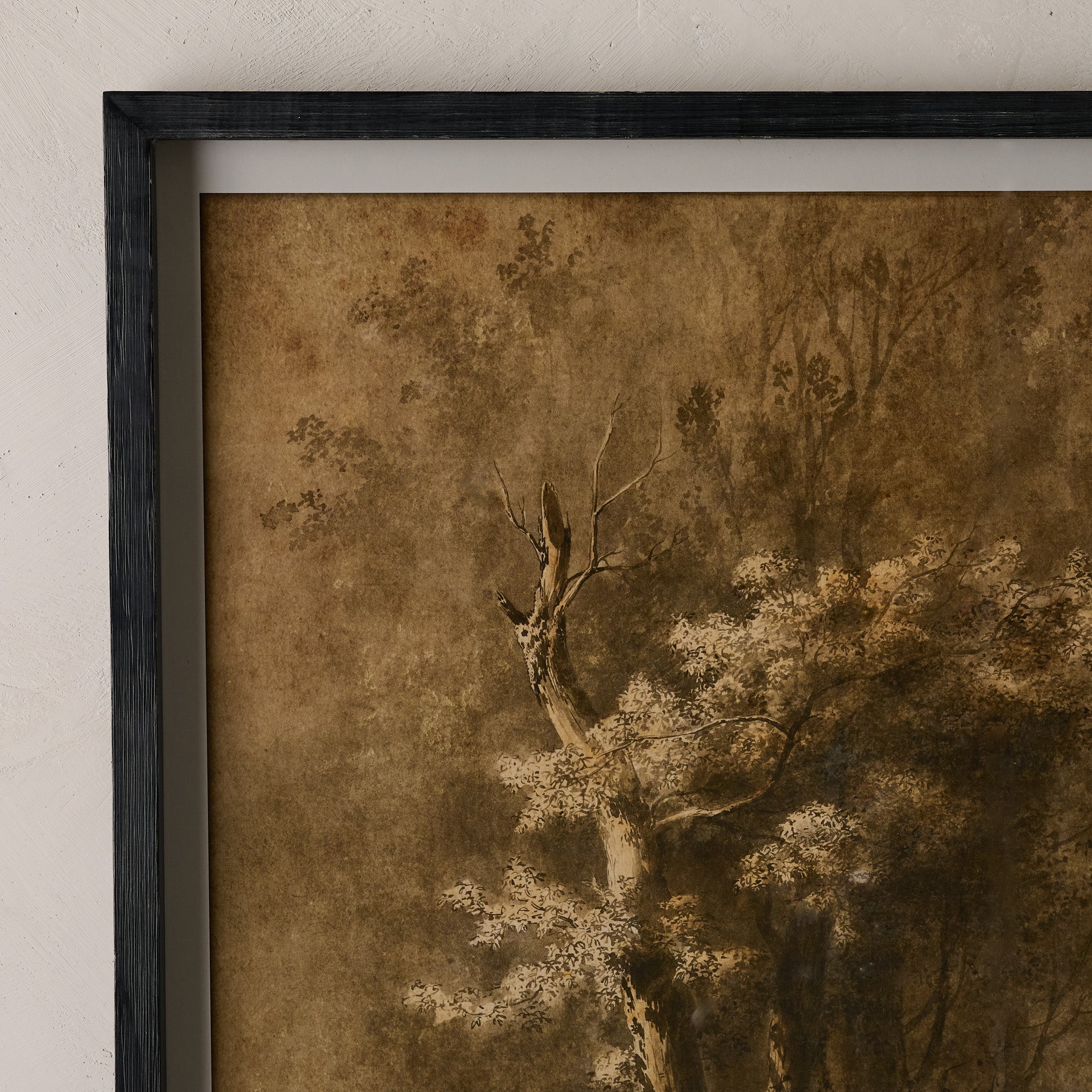 Oversized Whispers of the Oak Framed Print