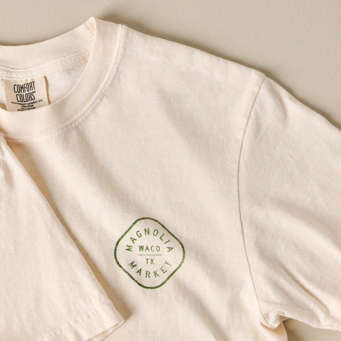 Checkered Magnolia Ivory Shirt