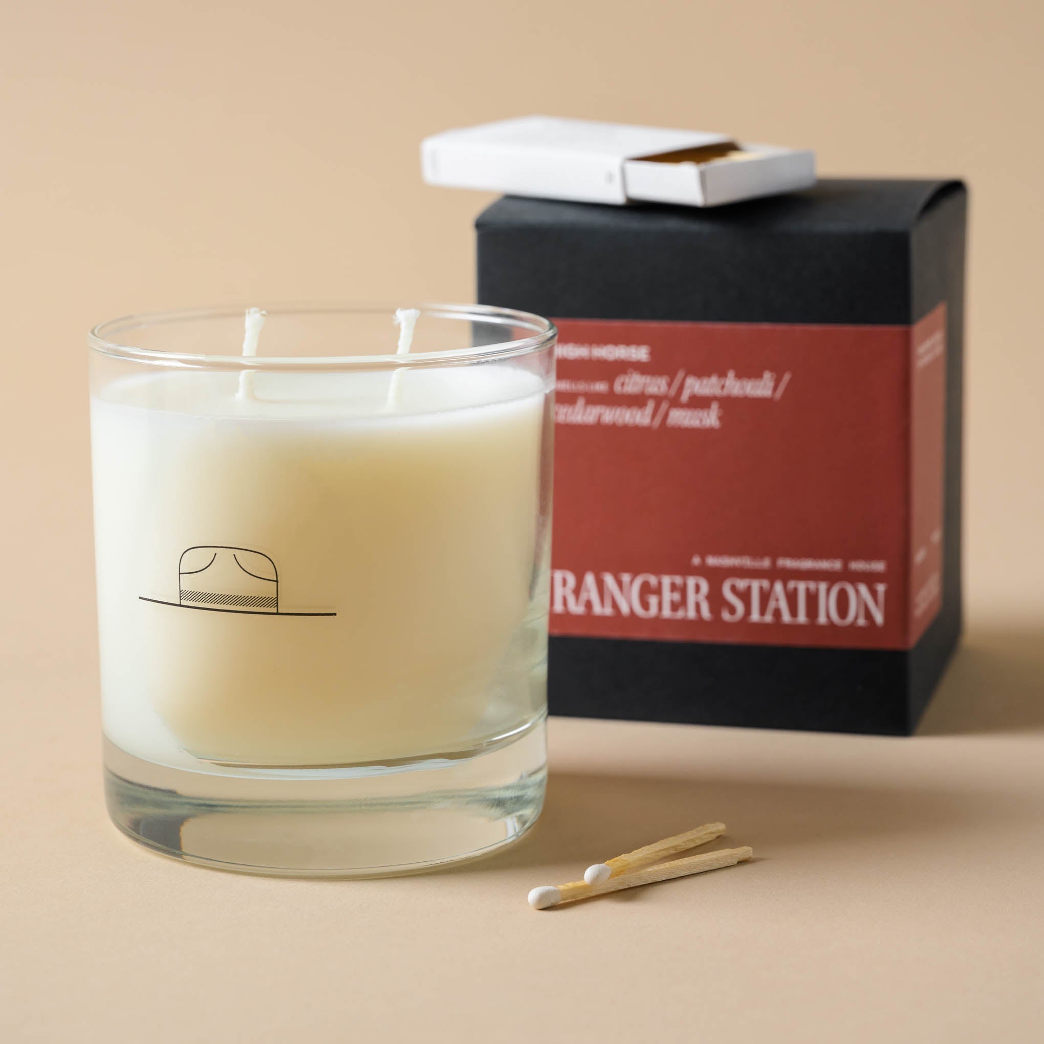 Ranger Station High Horse Candle