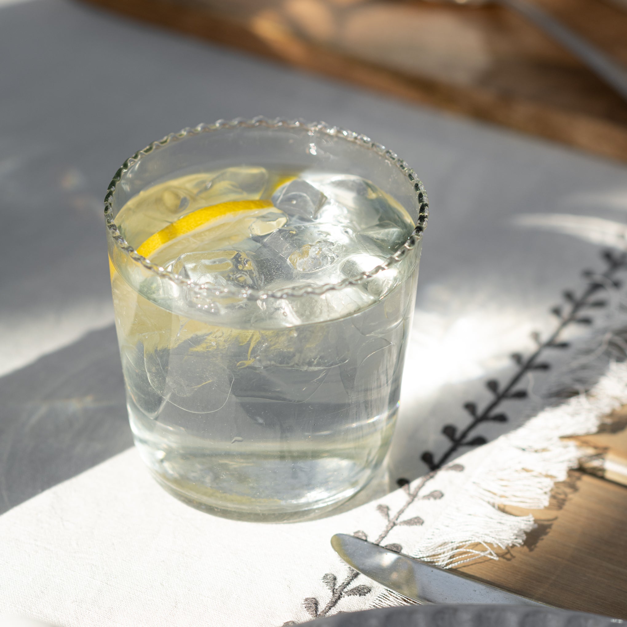 Elizabeth Bottle Cut Glass Tumbler