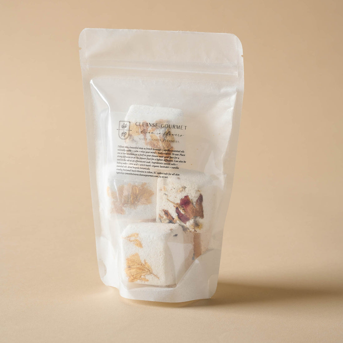 Cleanse Gourmet Dream In Flowers Shower Steamers 5 Pack