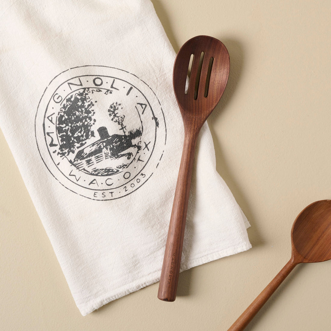Magnolia Tea Towel