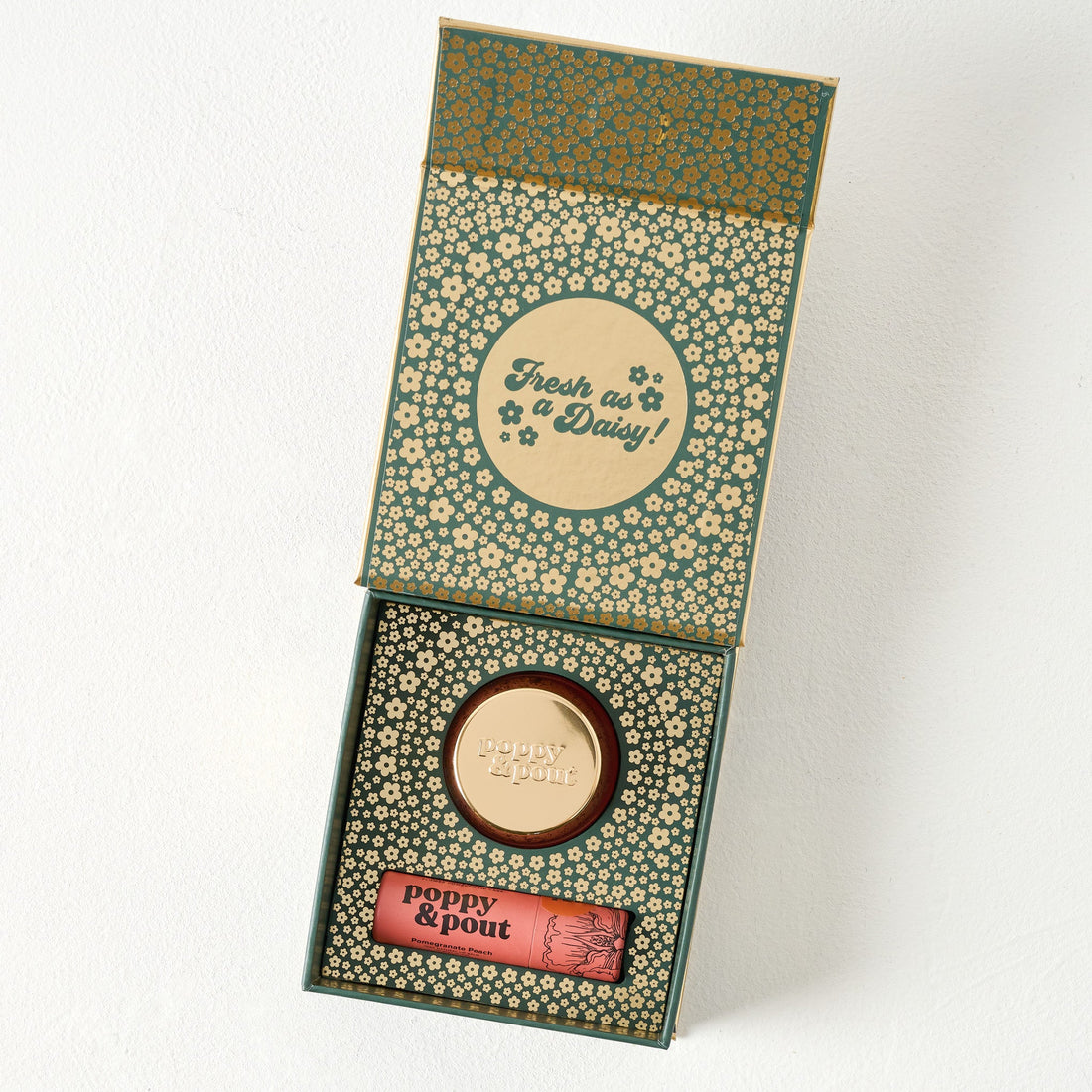 Poppy and Pout Lip Care Duo Set - Pomegranate Peach