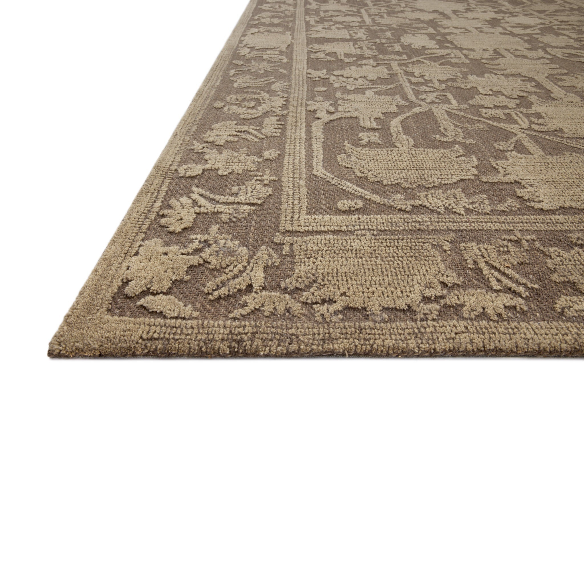 Gloria Bark Khaki Rug